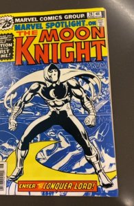 Marvel Spotlight #28 Very Nice 1st Solo App. Moon Knight Comic 1976 FN-VF