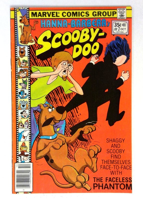 Scooby-Doo #7 (1977) Shaggy Faceless Phantom Marvel VF