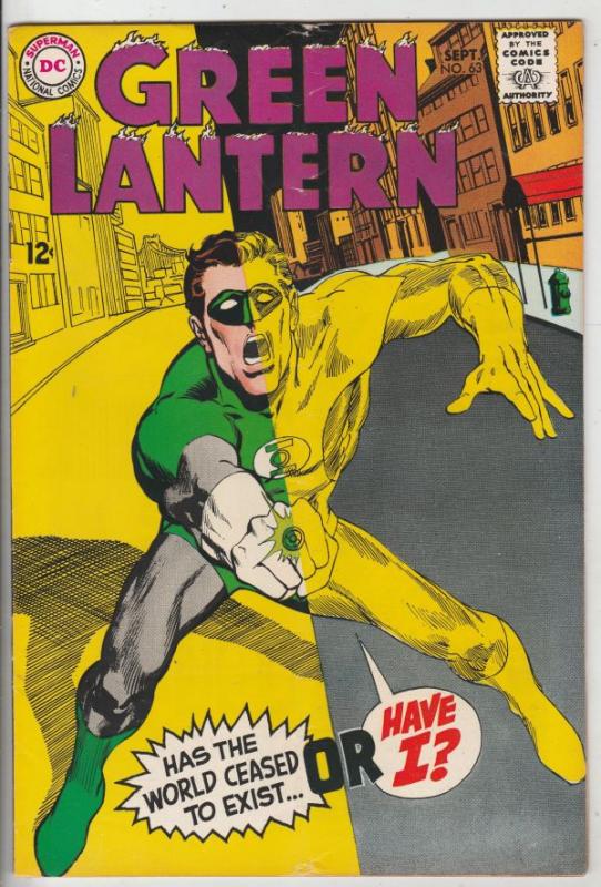 Green Lantern #63 (Sep-68) FN/VF Mid-High-Grade Green Lantern