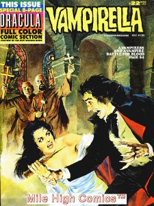 VAMPIRELLA  (MAGAZINE) (1969 Series) #22 Very Fine