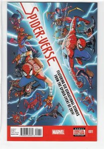 SPIDER-VERSE (2014 MARVEL) #1 CVR A GIUSEPPE CAMUNCOLI