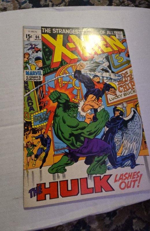 The X-Men #66 (1970), Incredible Hulk lashes out