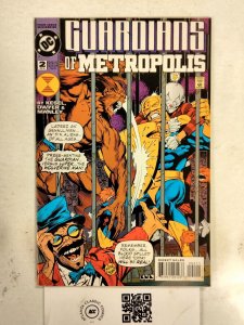 Guardians of Metropolis #2 VF DC Comics comic book 27 JW46