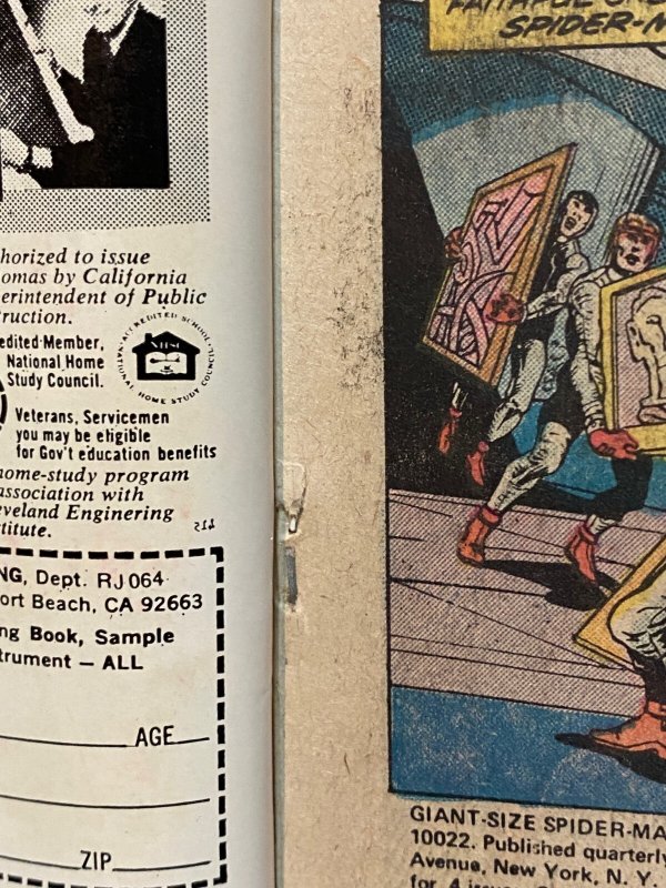 *Giant Size Spider-Man (1974) #2 Near Mint-