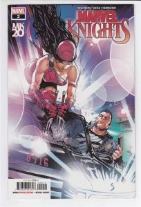 MARVEL KNIGHTS 20TH (2018 MARVEL) #2 CVR A GEOFF SHAW