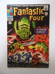 Fantastic Four #49 1st full Galactus 2nd Silver Surfer GD/VG Poor see desc