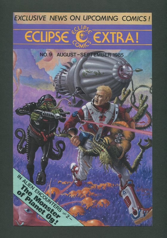 Eclipse Extra Promotional Flyer #9  / Alien Encounters /  NM  / 1985