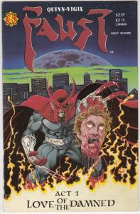 Faust #1 (Jan-89) NM- High-Grade Faust