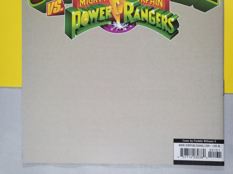 Godzilla vs Mighty Morphin Power Rangers #1 Freddie Willaims II 1:10 Variant