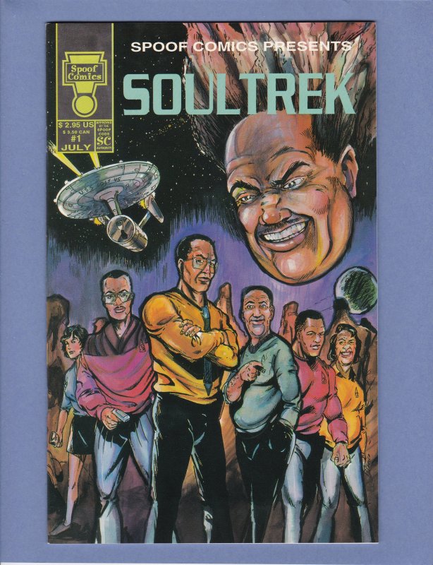 Spoof Comics Presents Soul Trek #1 NM Mike Tyson Wolverbroad