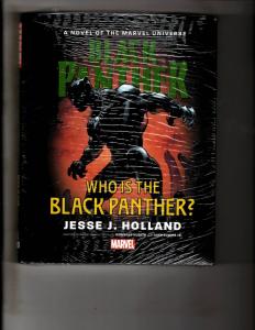 Black Panther Who Is The Black Panther HARDCOVER SEALED Marvel Graphic Novl J299