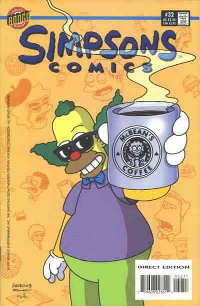 Simpsons Comics #32 VF; Bongo | save on shipping - details inside