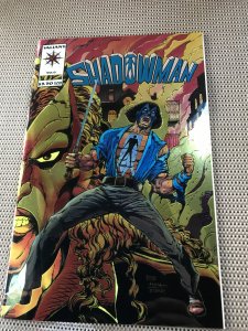 SHADOWMAN #0 : Valiant 1993 NM; Chrome wrap-Around Bob Hall cover