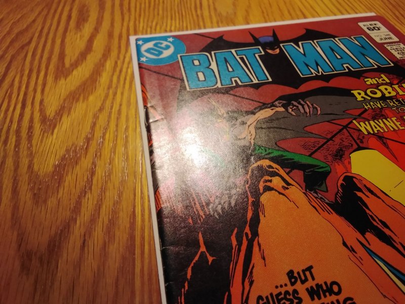 Batman #348 Newsstand Edition (1982)