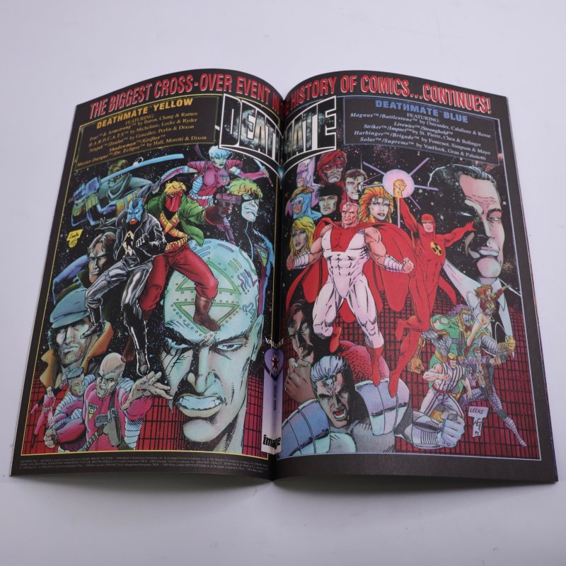 X-O Manowar #0 (1993) - Ivory Logo