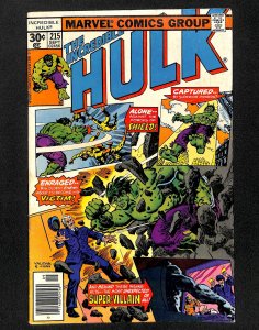 The Incredible Hulk #215 (1977)