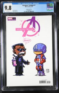 Avengers Twilight #1 CGC 9.8 1st Iron Man Red Skottie Young Variant Marvel 2024