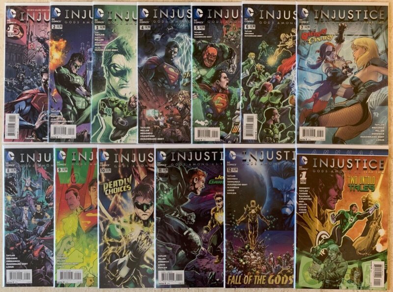 INJUSTICE: GODS AMONG US YEAR TWO 1-12 + ANNUAL 1 | 2014 | COMPLETE SERIES