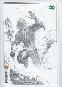 Justice League #10 Jim Lee Sketch 1:25 Variant (2018) {NM-}