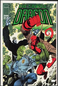 Savage Dragon #34 (1996) Hellboy