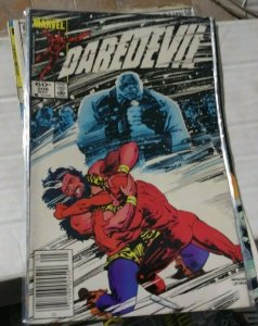 DAREDEVIL  # 206 marvel 1984 KINGPIN FOGGY MATT   SAVAGE