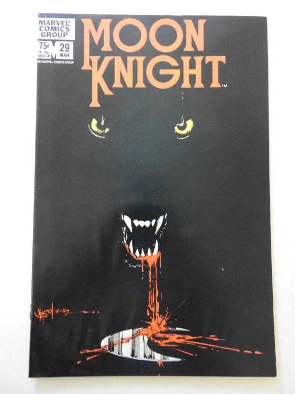 Moon Knight #29 (1983) VG Condition rust on bottom staple