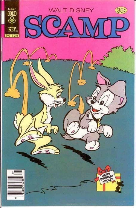 SCAMP (1967-1979 GK) 45 VF-NM   Jan. 1979 Disney COMICS BOOK