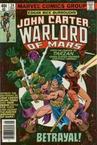 John Carter: Warlord of Mars (1977 series) #24, VF- (Stock photo)