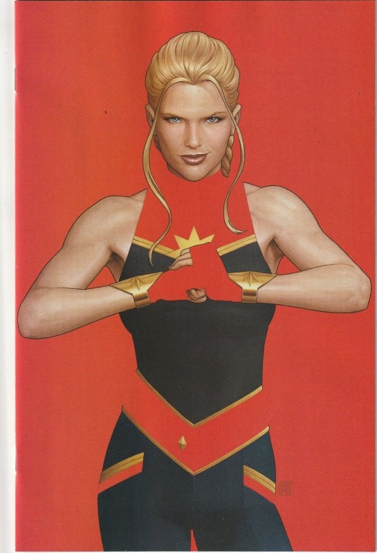 Captain Marvel # 1 Negative Space Variant Cover NM Marvel 2023 [T3]