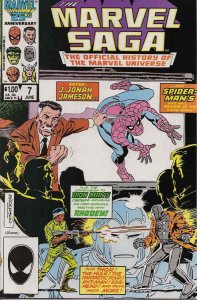 Marvel Saga The Official History of the Marvel Universe #7 Comics Jun 1986 (VF)