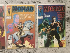 Lot Of 3 Nomad Marvel Comic Books # 1 2 3 NM Captain America Avengers Hulk J917