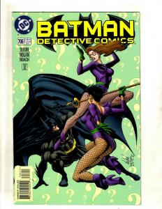 10 Detective Comic Books DC #704 705 706 707 708 709 710 711 712 713 Batman JF23