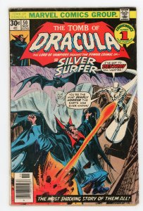 Tomb of Dracula #50 Marv Wolfman Gene Colan Silver Surfer GD