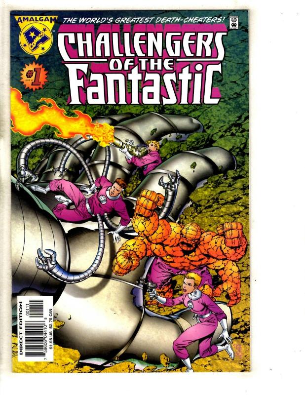 7 Amalgam Comics Bullets Fantastic Shield Thing Dark Claw Hex Fate # 1's RJ8