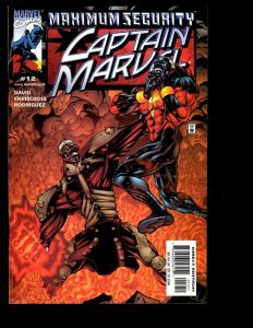 12 Captain Marvel Comics # 7 10 11 12 13 14 15 16 17 18 19 20 GK9