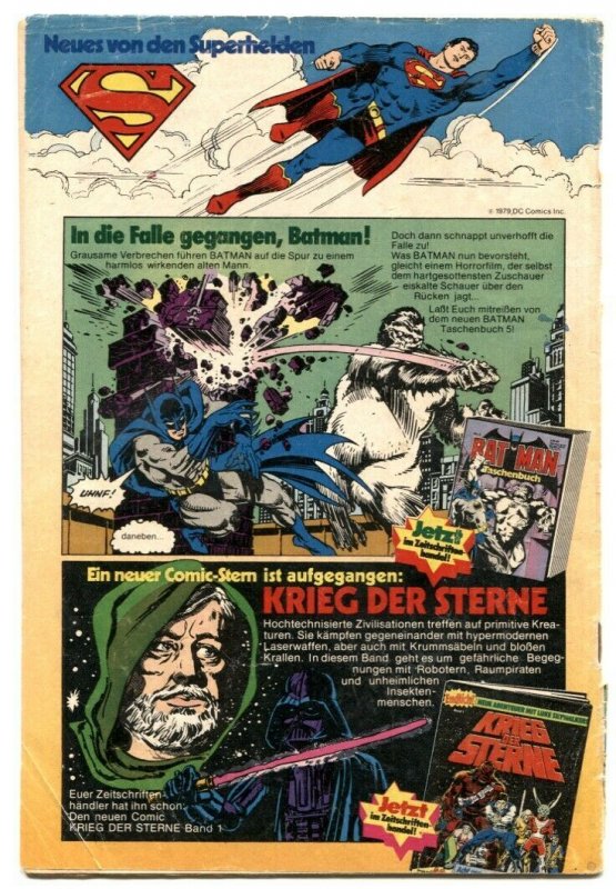Superman Batman #15 1979- German comic edition-G