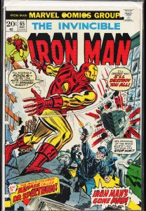 Iron Man #65 (1973) Iron Man
