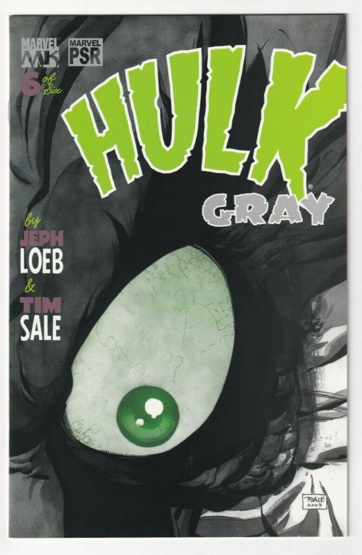 Hulk Gray #6 April 2004 Marvel Knights Jeph Loeb Tim Sale