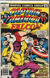 Captain America #211 (1977) Captain America and the Falcon