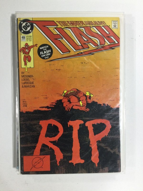 The Flash #49 (1991) VF3B129 VERY FINE 8.0