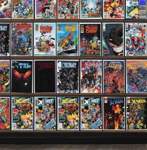 Huge Lot 140+ Comics with X-Force, X-Men, X-Factor, Brigade, Star Trek & More!