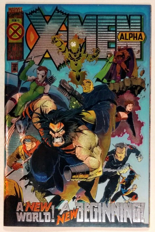 X-Men Alpha #1 NEWSSTAND, 1st appearance of Abyss, Dark Beast and Holocaust 