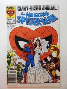 The Amazing Spider-Man Annual #21 (1987) Pete & MJ's Wedding! VF-NM Cond...