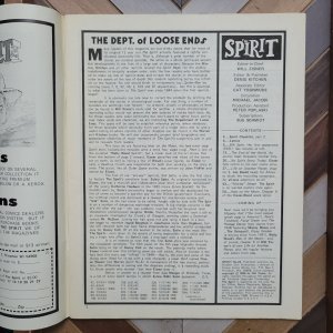 THE SPIRIT #23 (Magazine 1979) Classic WILL EISNER Art & Stories