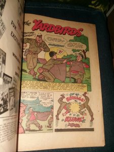 Yardbirds #1 ziff davis 1952 golden age gi joe precode dan decarlo good girl art