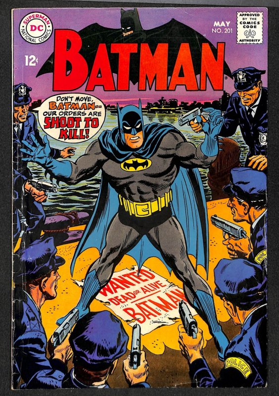 Batman #201 VG/FN 5.0