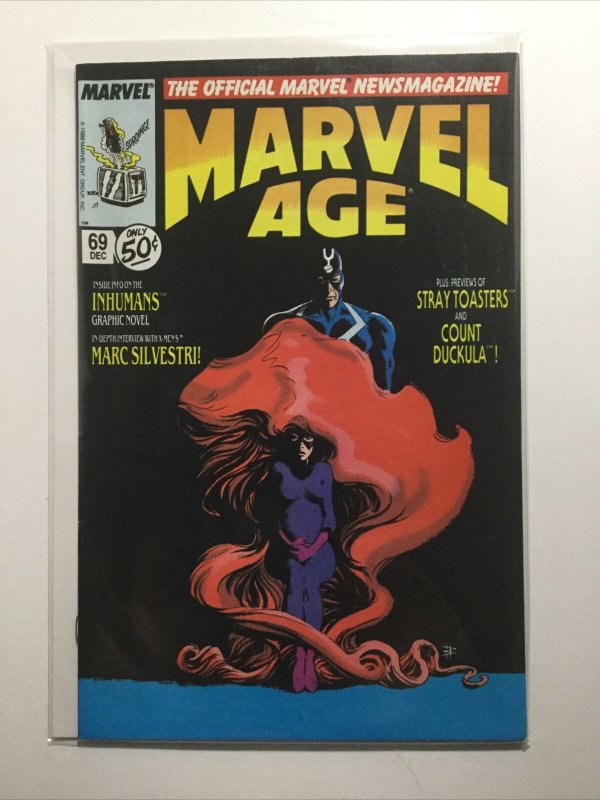 Marvel Age 69 Near Mint Nm Marvel