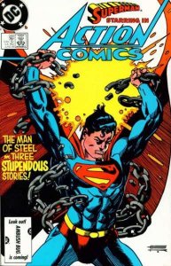 Action Comics (1938 series)  #580, VF+ (Stock photo)