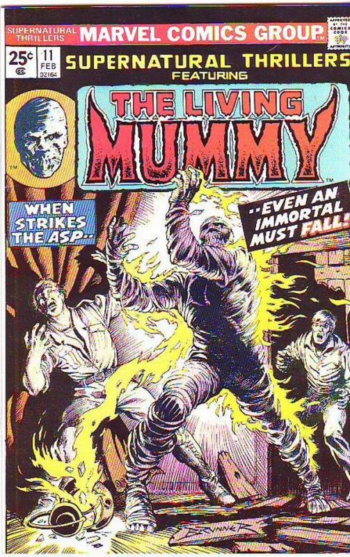 Supernatural Thrillers #11 (Feb-75) NM Super-High-Grade The Mummy