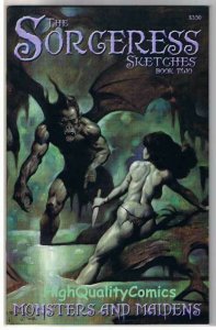 SORCERESS SKETCHBOOK 2, NM, Good Girl, Mike Hoffman, 2002, more indies in store